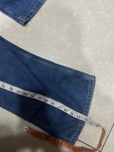 H&amp;M Wide Leg Denim Jeans