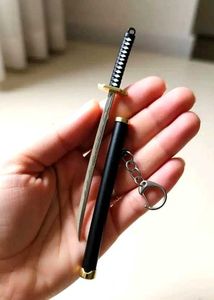 Katana Keychain – Black Mini Anime Sword🗡️