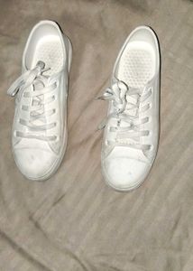 White Casual Sneakers