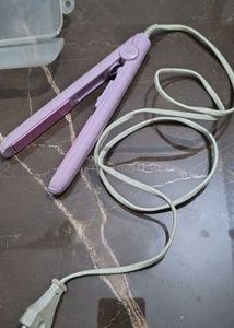 Mini Purple Hair Straightener
