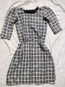 Patterned Casual Dress