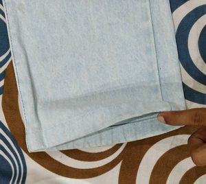 Light Wash Wide Leg Jeans Unisex