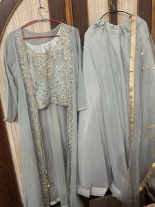 Ethnic lehnga with shrug