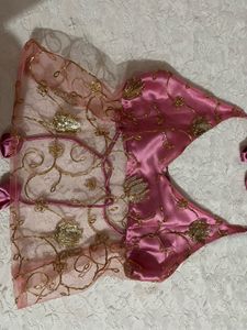 Desi backless kurti with miniskirt