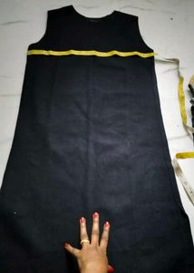 Black Dress Material