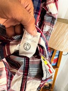y2k Men's Plaid Button-Up Shirt