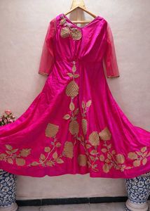 zarkan work Pink  gown