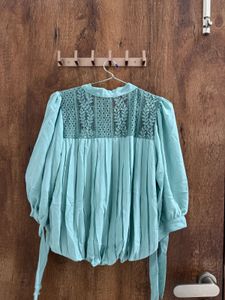 Bohemian Sea Green  Top