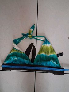 Stylish Tie-Dye Bikini Top