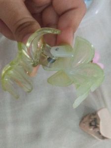 Cute Flower Hair Claw Clips Set