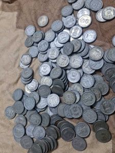 100 pcs 5 rs copper nikle