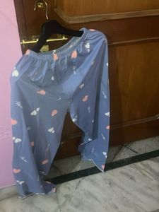 plus size Cute Heart Print Pajama Top