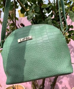LaFille Green Sling bag