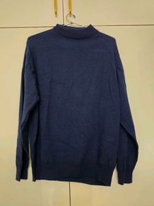 Navy Blue Knit Sweater
