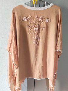 Embroidered Kaftan Top (branded)