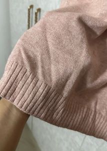 Pink Knit Cardigan