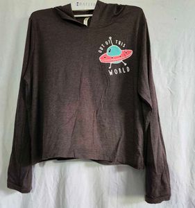 Graphic Print Hoodie