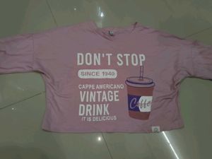 Pink Graphic T-Shirt