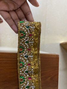 Maggam zardosi work Waist Belt for sar
