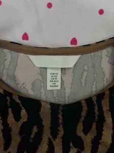 Stylish Animal Print Bodysuit