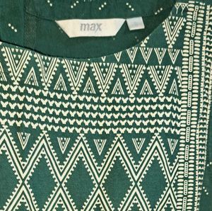 Green Ethnic Kurta