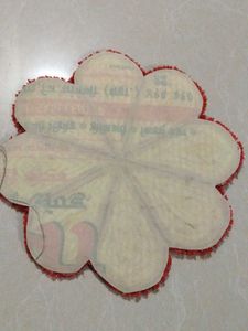Handmade Floral Coaster/Mat