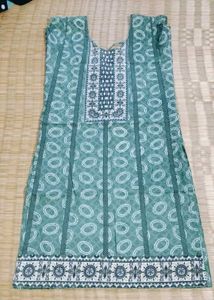 Green Printed Kurta new