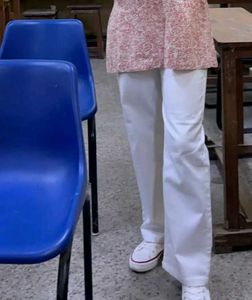 White Wide Leg Pant
