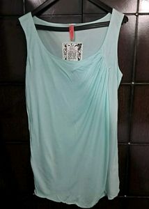 Cyan Tank Top