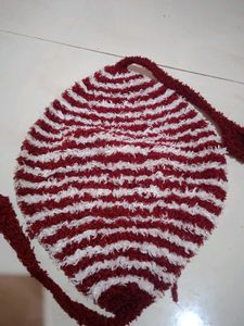 Handmade Striped Hair Tie
