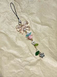 Cute Handmade Beaded Keychain/PhoneCharm (an