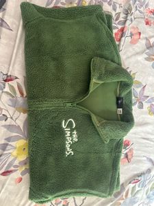 Green "The Simpsons" Fleece Jacket