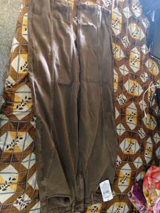 Brown Wide Leg Jeans - New with Tag