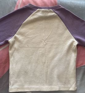 Cozy Long Sleeve Waffle Knit Top