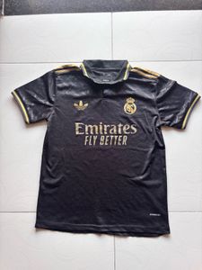 Adidas Real Madrid Jersey Black Gold