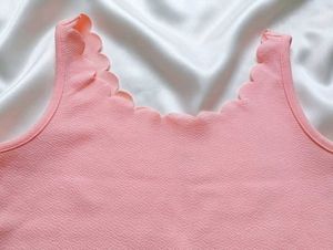 🩷 Pink Scallop Neck Tank Top 🩷