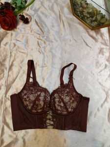 Lace Corset Style Bra