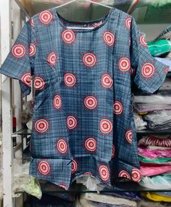 M, L and XL sizes Chic Grey Printed Top