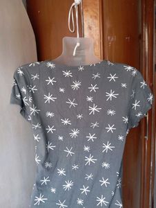 Cozy Star Print Nightgown