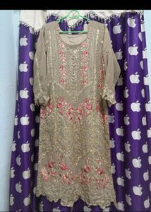 Embroidered Kurta Set with Dupatta