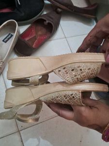 Sparkly Flat Sandals
