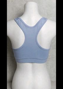 Light Blue HRX Sports Bra with free pads