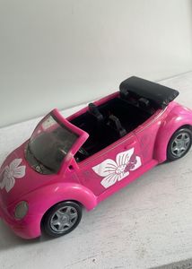 Pink Convertible Samba Toy Car