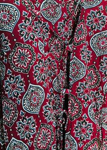 Bohemian Print Long Sleeve Blouse