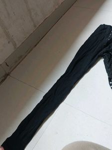 Chic Black Layered Top