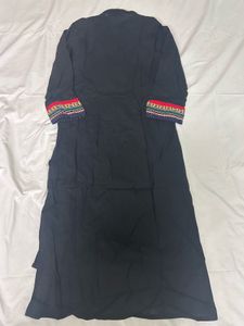Embroidered Black Kurta