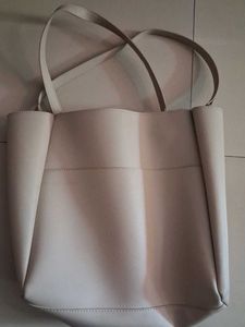 Stylish Beige Tote Bag