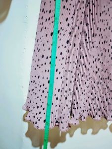 Combo: Polka Dot Dress and Crochet top🤎🩶