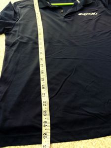 Discovery Channel Black Polo T-Shirt