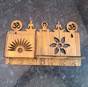 HOME DECOR WALL KEY HOLDER ( 8 HOOK )